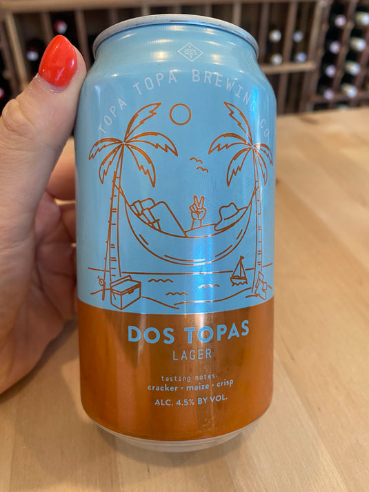 Topa Topa - Dos Tapas Lager single 12 oz can