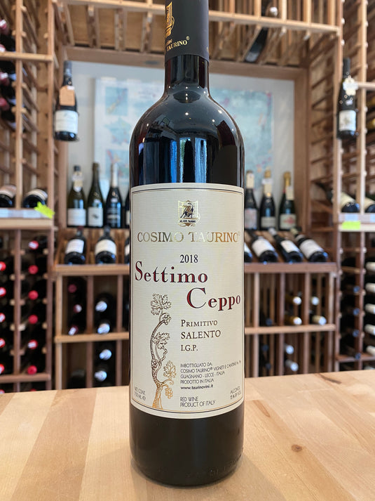 Cosimo Taurino 'Settimo Ceppo' Primitivo Salento IGP 2018