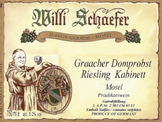 Willi Schaefer Graacher Domprobst Riesling Kabinett 2020