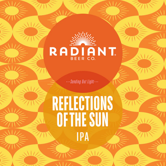 Radiant Beer Reflections of the Sun - West Coast IPA 7.3% alcohol