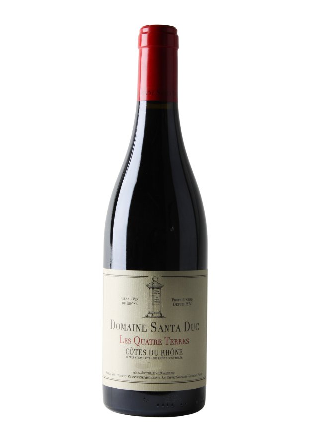 Domaine Santa Duc - 'Les Quatre Terres' Cote du Rhone Rouge 2021 - Honest Bottle Shop